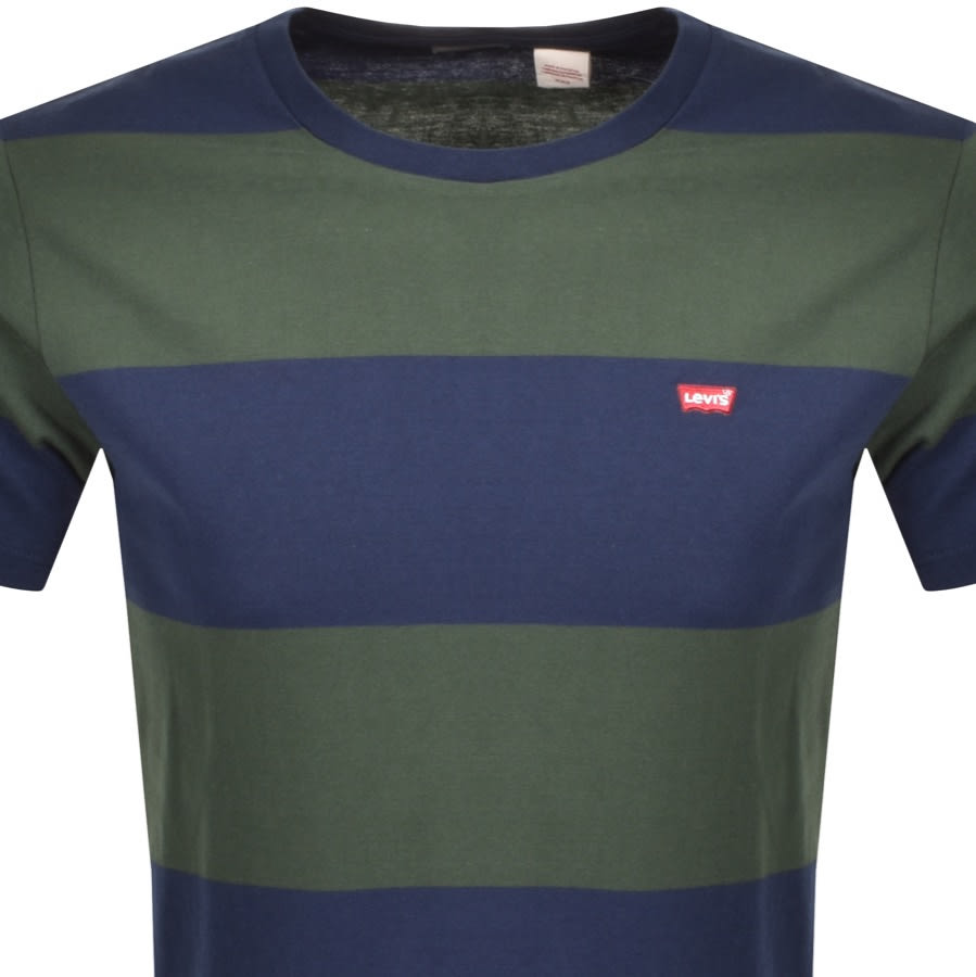 Alternative Image for ProductLevis Original Crew Neck Logo T Shirt Blue2